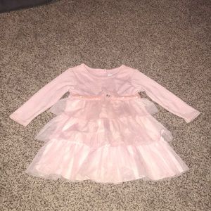 24 Months pink long sleeve dress